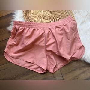 Under Armour Pink Rose Fly-By Running Athletic Shorts Size XL